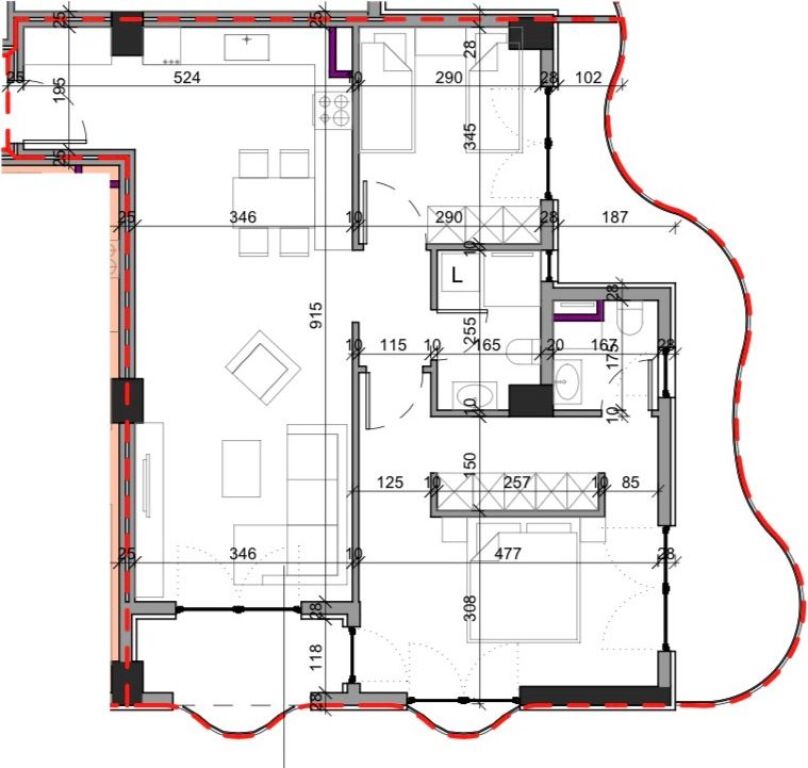✨Unique 2+1+2 Apartment for Sale 📍Paskuqan, Aluna Complex 2