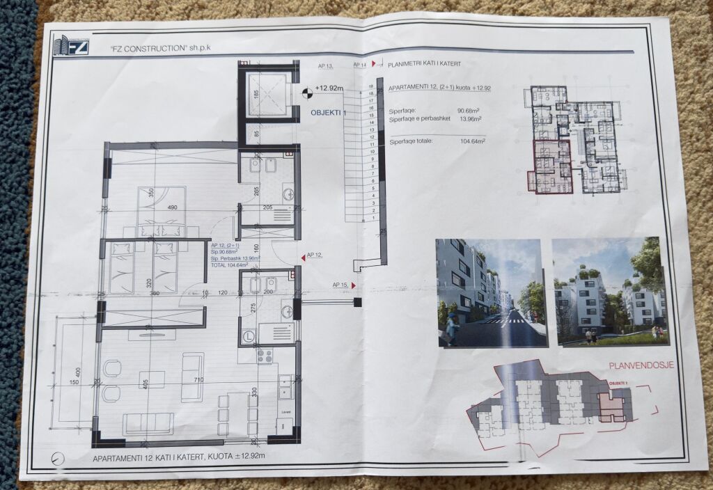 📍🏠Shitet Apartament Liqeni i Thate