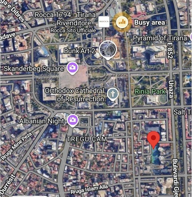 Hotel në Shitje në Myslym Shyri, Tiranë - 527.5m nga SHESHI SKENDERBEJ !  1100000 €