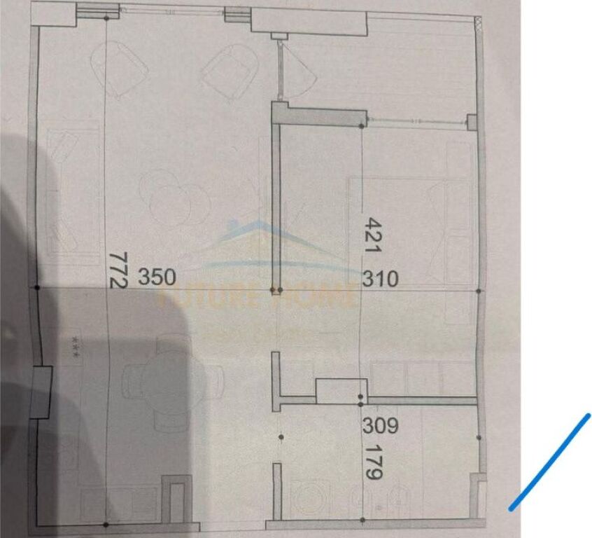 Shitet, Apartament 1+1, Don Bosko, Tirane.