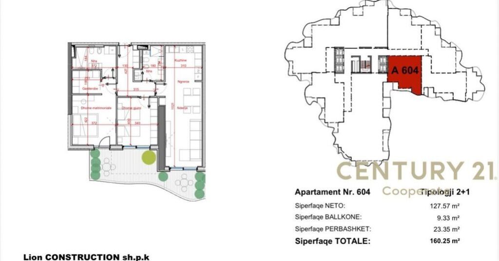 JAPIM ME QIRA APARTAMENT 2+1+2 - LION PARK