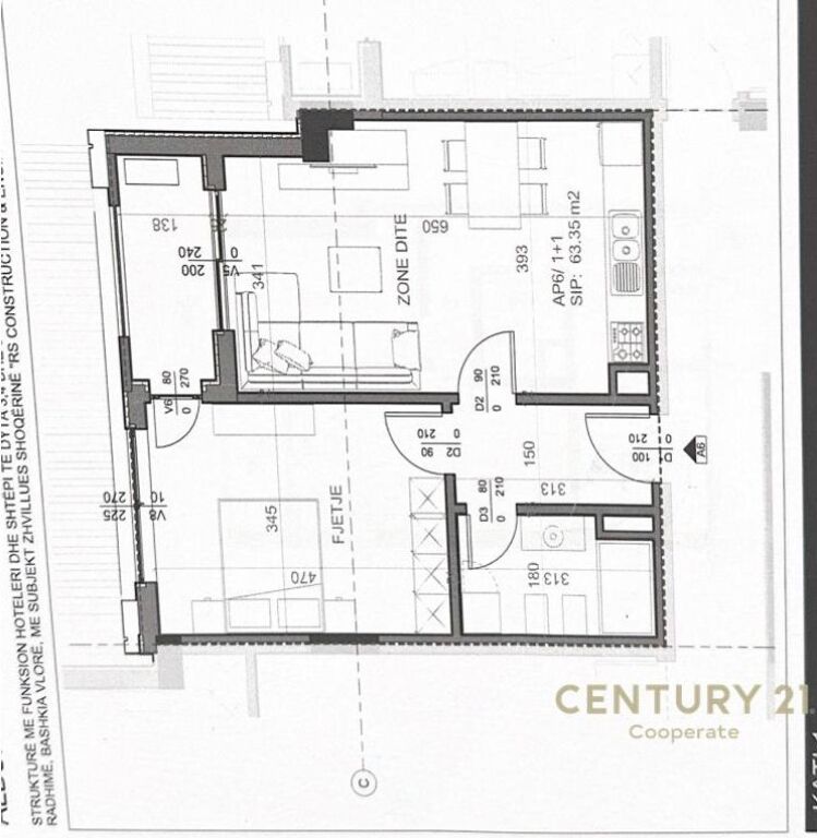 SHESIM APARTAMENT 1+1, VIJE E PARE, LUNGOMARE RADHIME