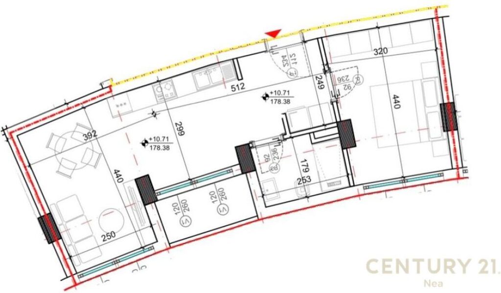 Residenza Kodra e Diellit Vendesi appartamento 1+1