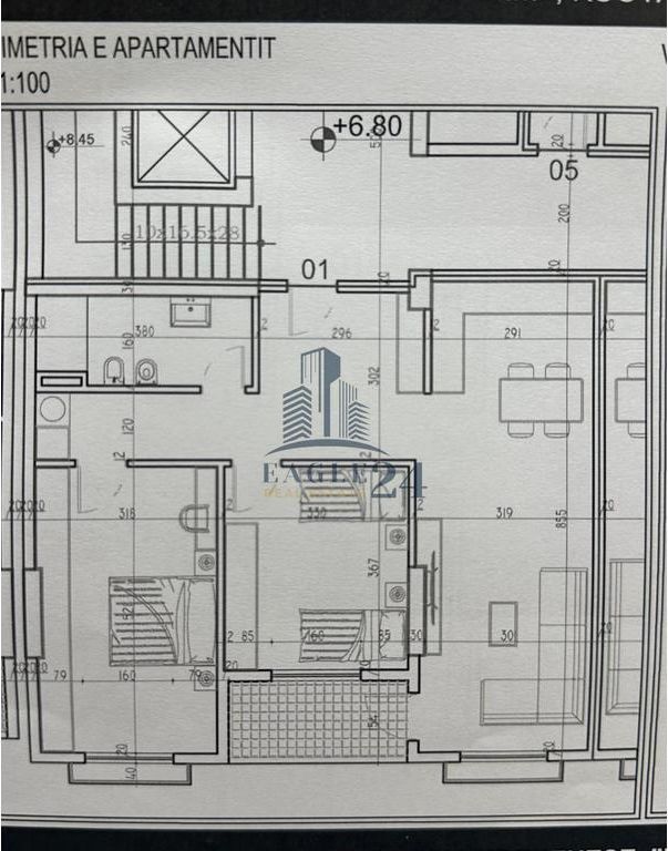 Shitet Apartament 2+1 në Babrru 250m larg nga Rruga 5 maji. 131'200€