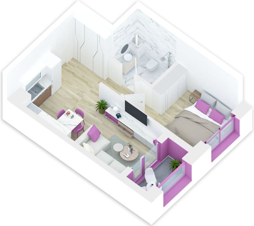 Apartament 1+1 per shitje, kompleksi Kadiu!