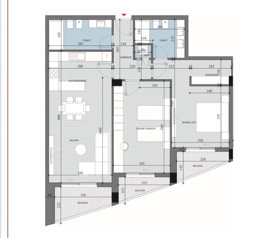 Diellon Apartments 2, Paskuqan MUNDESI PER KESTE