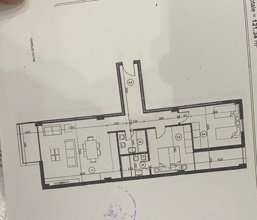 Apartament 2+1 tek Ali Demi!