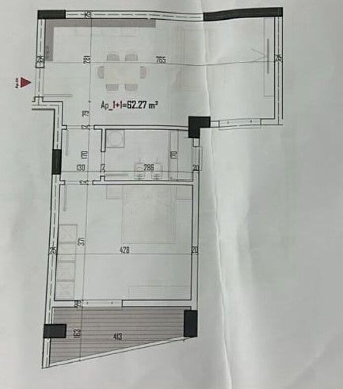 apartament 1+1Shehu construction,Paskuqan