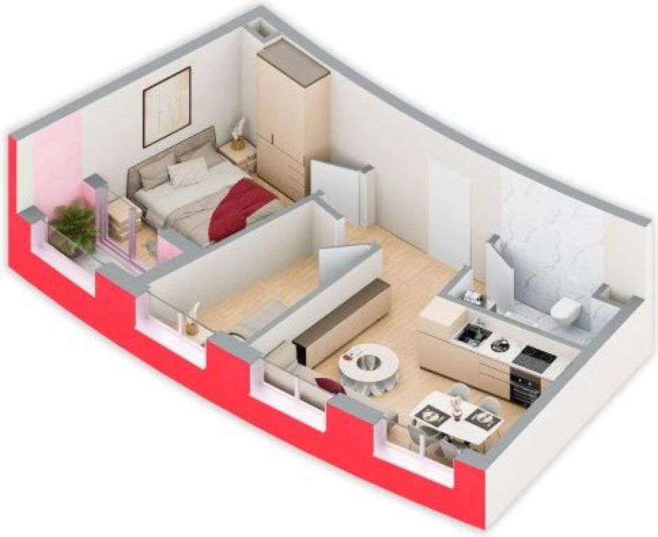 I am selling a 2+1 apartment at Ballada residence, Farke. The best price in the area. Financing possibility up to 80% of the value.