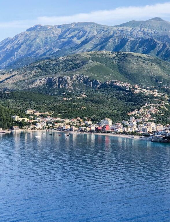 Land for sale Area 3015 m2 Himare with sea view with regular documentation Price 2.8 million euros slightly negotiable