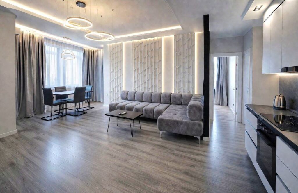 Former EXHIBITION (opposite), by Lanes. ^ We sell 2+1 apartment