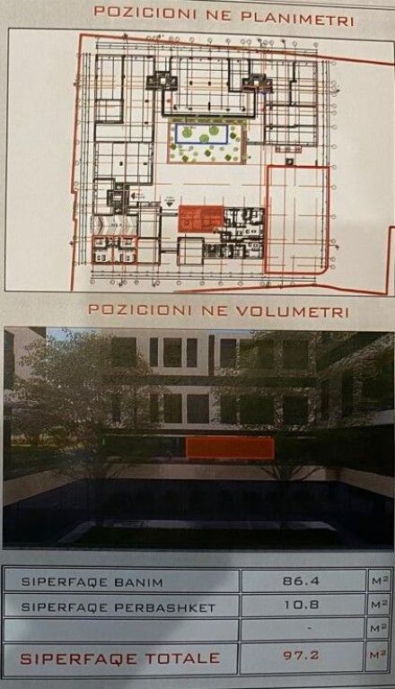 Jepet me qira ambient komercial multifunksional – Rezidenca Relux, Shkozë