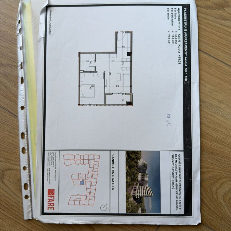 Apartment 1+1 for sale, Aluna Complex, Paskuqan