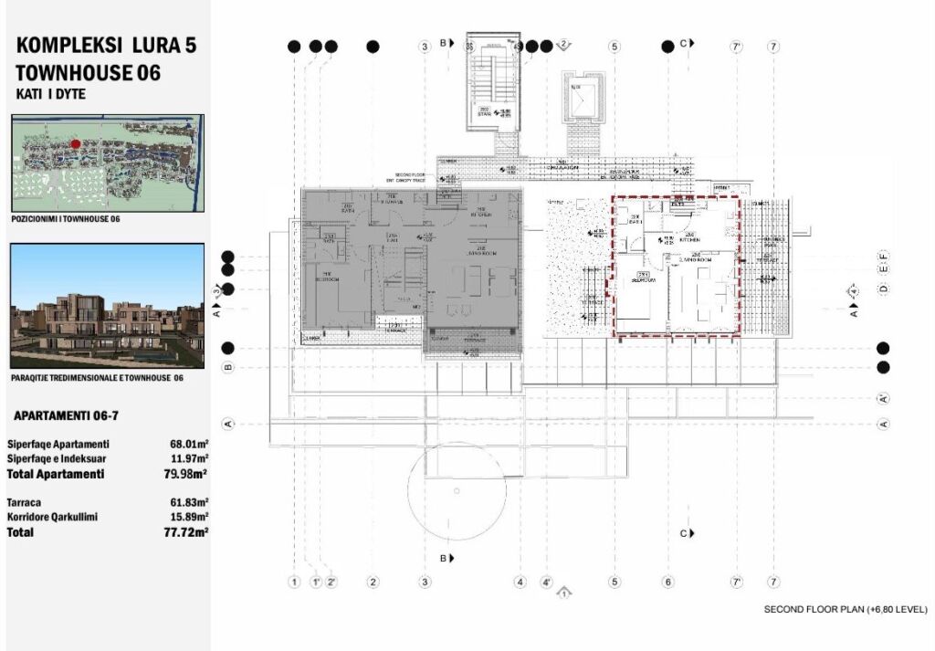 APPARTAMENTO 1+1 AL SECONDO PIANO A LURA 5