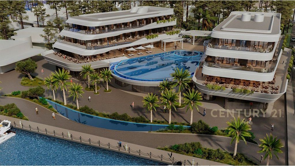 Apartment 1+1 for sale in Porto Lalëz – With view of the Marina