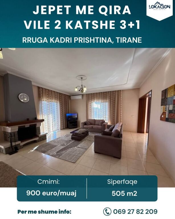 JEPET ME QERA VILE 2 KATE 506 M2 - LAPRAKE, TIRANE