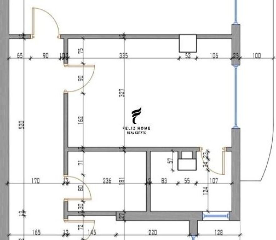 SHITET APARTAMENT 2+1+2 FRESKU 125.000 EURO FH-67533
