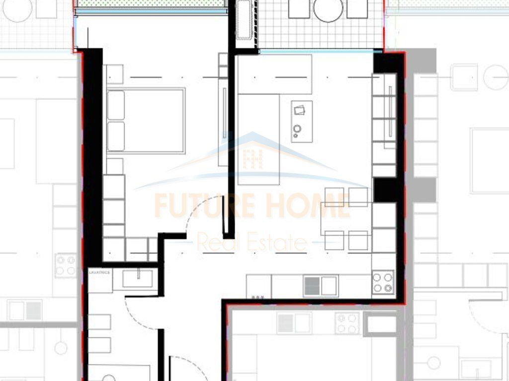 Shitet, Apartament 1+1, Lion Residence II, Tiranë.