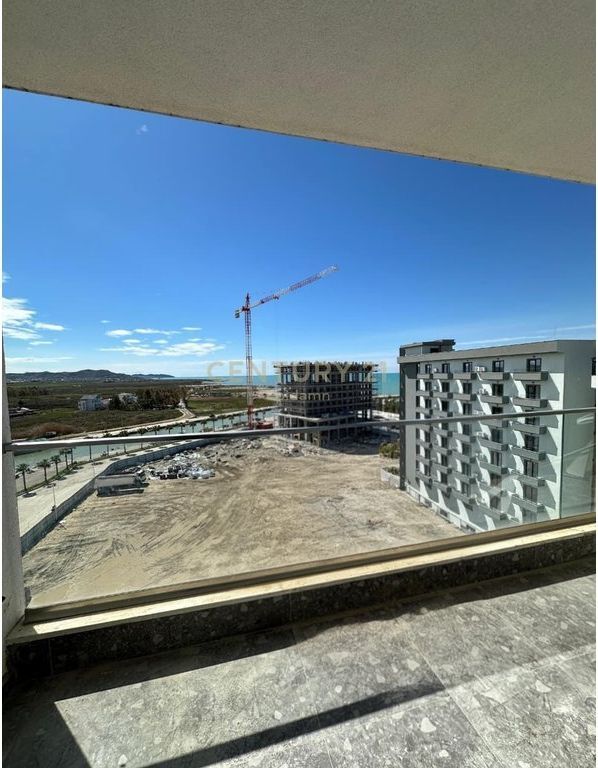 Apartment 1+1 with sea view for sale in Qerret, Durres