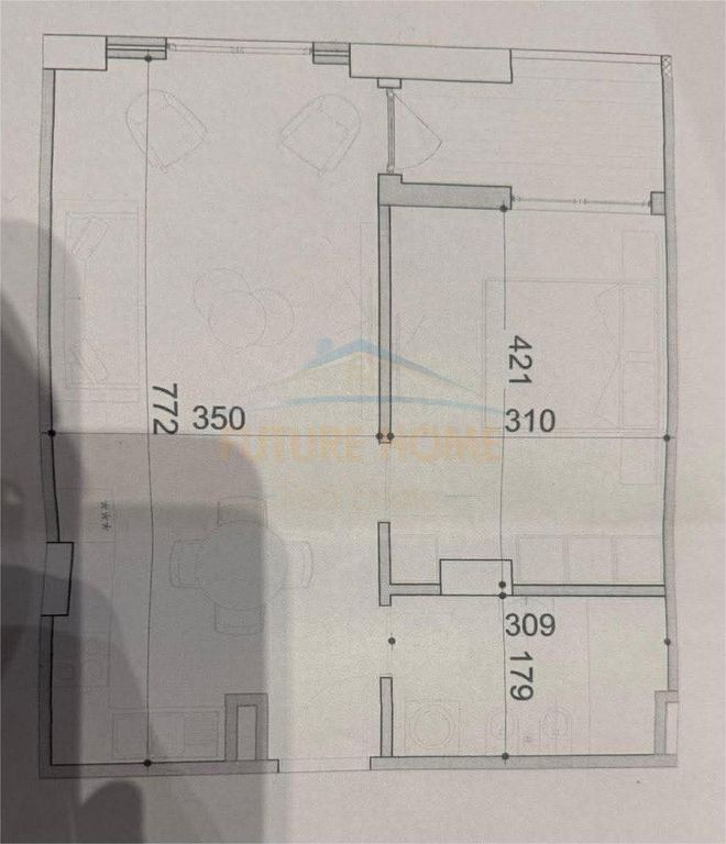 Apartment 1+1 for sale Egnatia Street