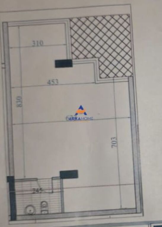 SHOP FOR SALE 70.82M2 "NEAR THE FORMER AVIATION FIELD" 177200 EURO