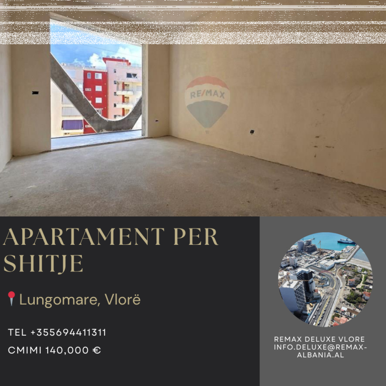 🌊🔥 OKAZION I RRALLË – APARTAMENT 1+1 PRANË PORTIT, VLORË 🔥🌊