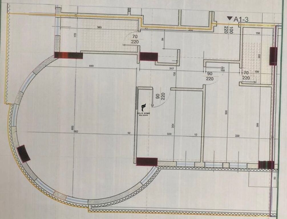 SHITET APARTAMENT 2+1 ALI DEMI 355.000 EURO FH-67731