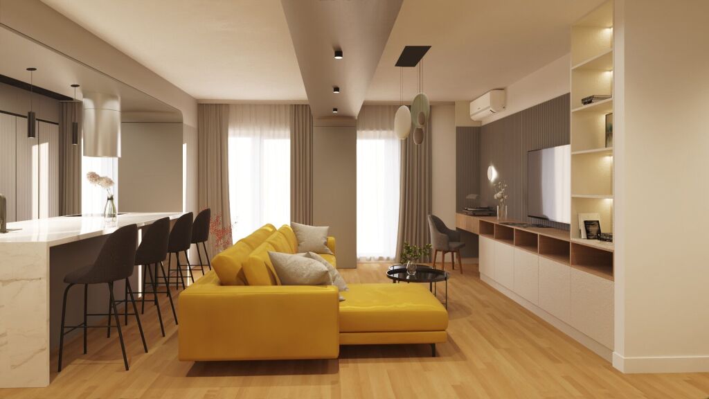 APARTMENT FOR SALE 1+1 + BALCONY "PANAJOT PANO STREET, ASTIR" 110,000 EURO