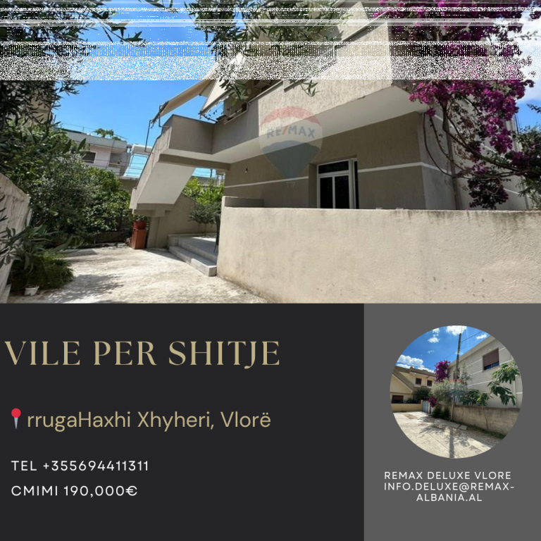 🔥 SHTËPI PRIVATE NË SHITJE – VLORË! 🔥  🏡 Shtëpi 2 kate me oborr privat