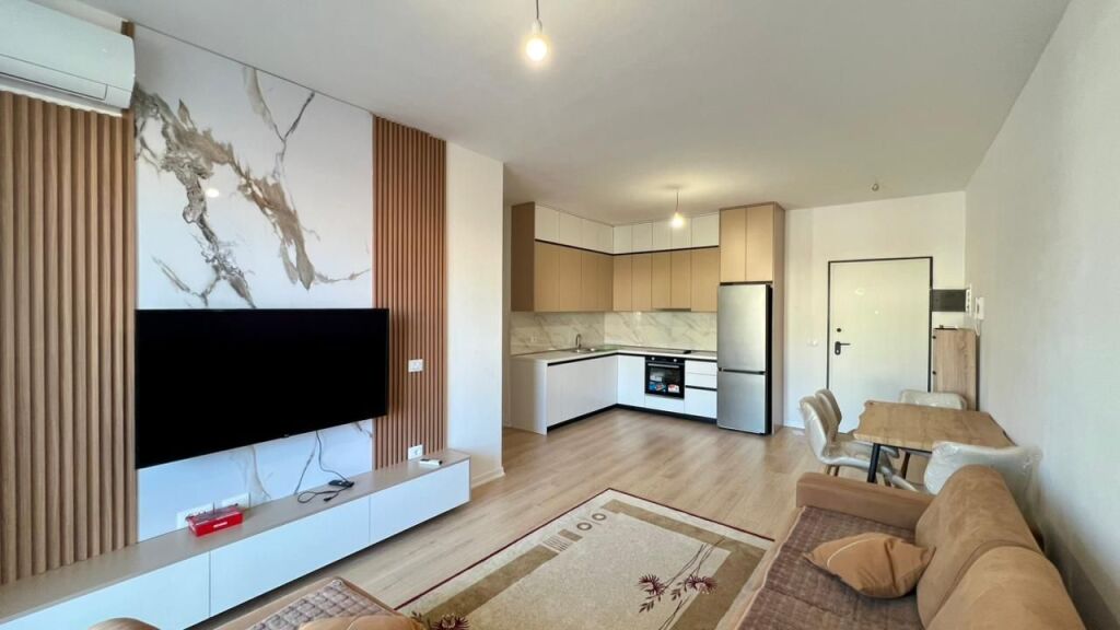 🏠 IN AFFITTO: Appartamento 2+1+2 Bagni 📍5 Maj (Di fronte al Concord Center) – 60,000 ALL/Mese – 115m² – Nuovo, Mai Abitato – Edificio Nuovo 2026 ✨