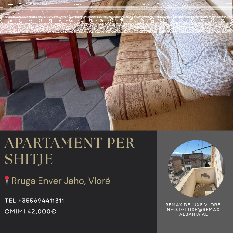 🔥 OKAZION NË VLORË – INVESTIM I SIGURT! 🔥  🏡 Apartament 1+1 për shitje