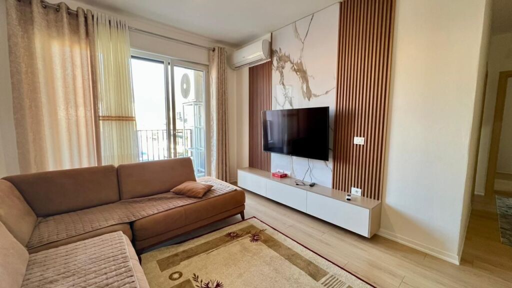 🏠 IN AFFITTO: Appartamento 2+1+2 Bagni 📍5 Maj (Di fronte al Concord Center) – 60,000 ALL/Mese – 115m² – Nuovo, Mai Abitato – Edificio Nuovo 2026 ✨