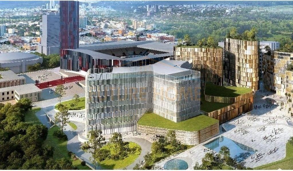 Qera, Zyrë , Stadiumi Air Albania, Tiranë