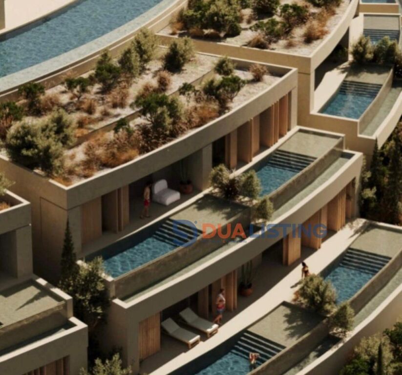 Shitet Apartament Ekskluziv 2+1+2 në Bregdetin më Elitar Sun Palase, Dhermi