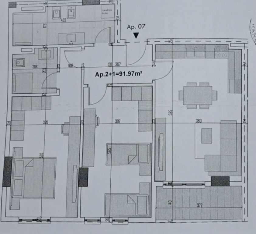 Apartament 2+1+2 per shitje! 📍RingSide Residence / Paskuqan• 950€ m2• 101’000€