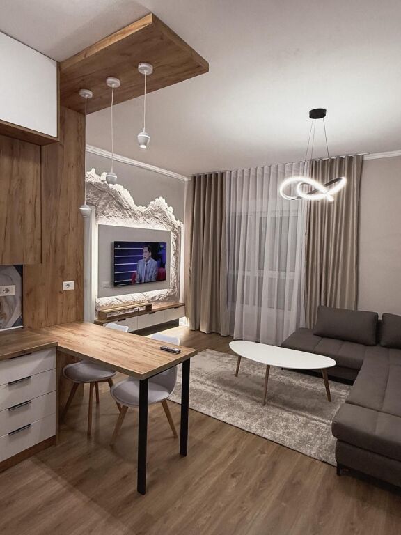 Modern 1+1 apartment for rent in Kadiu Residence, near Mangalem 21 - Ali Demi