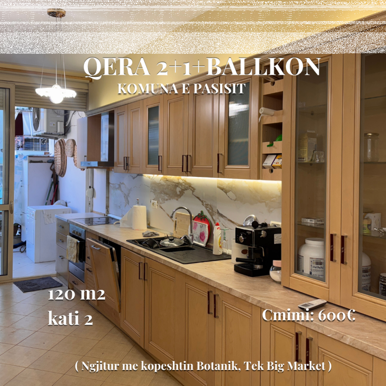 2+1+balcone in affitto | 📍Komuna e parisit