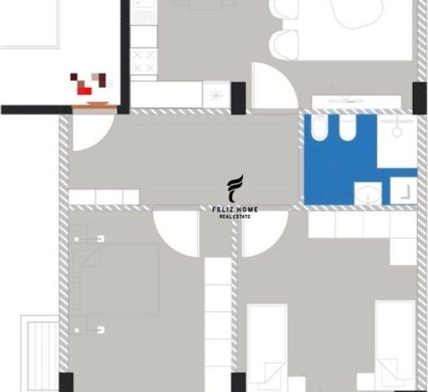 FOR SALE APARTMENT 2+1 FORMER PARK 210,000 EURO FH-68260