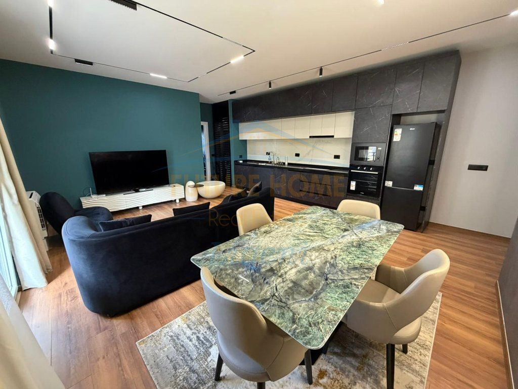 Super apartment 1+1 for Rent at Lake Land Residence, Farke Tirane.