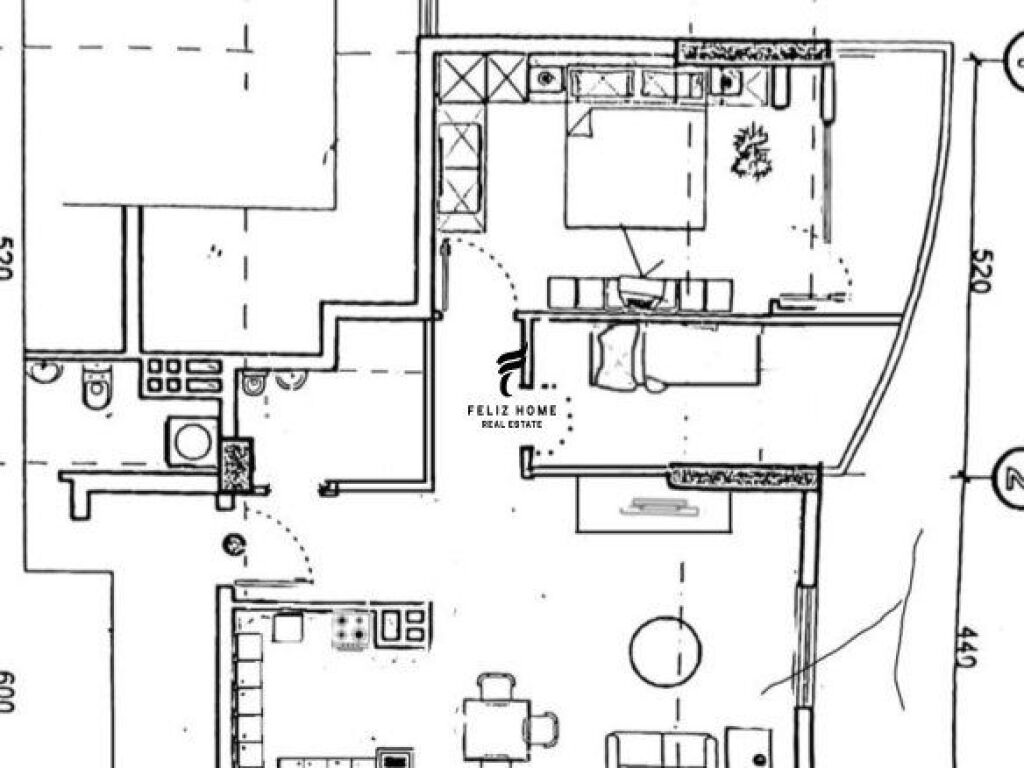 SHITET APARTAMENT 2+1 STACIONI I TRENIT 190.000 EURO FH-68107