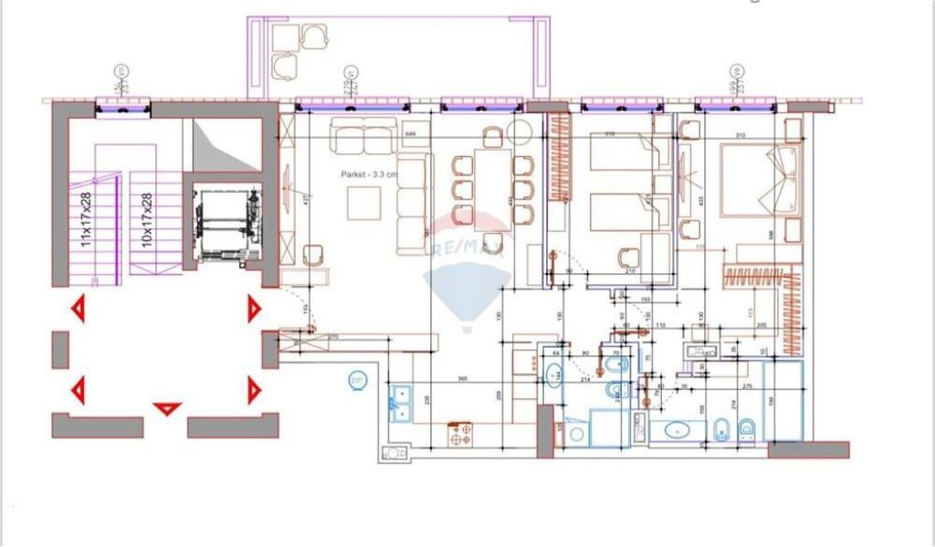 Appartamento+PARCHEGGIO+MAGAZZINI - In Vendita - Complesso Delijorgji