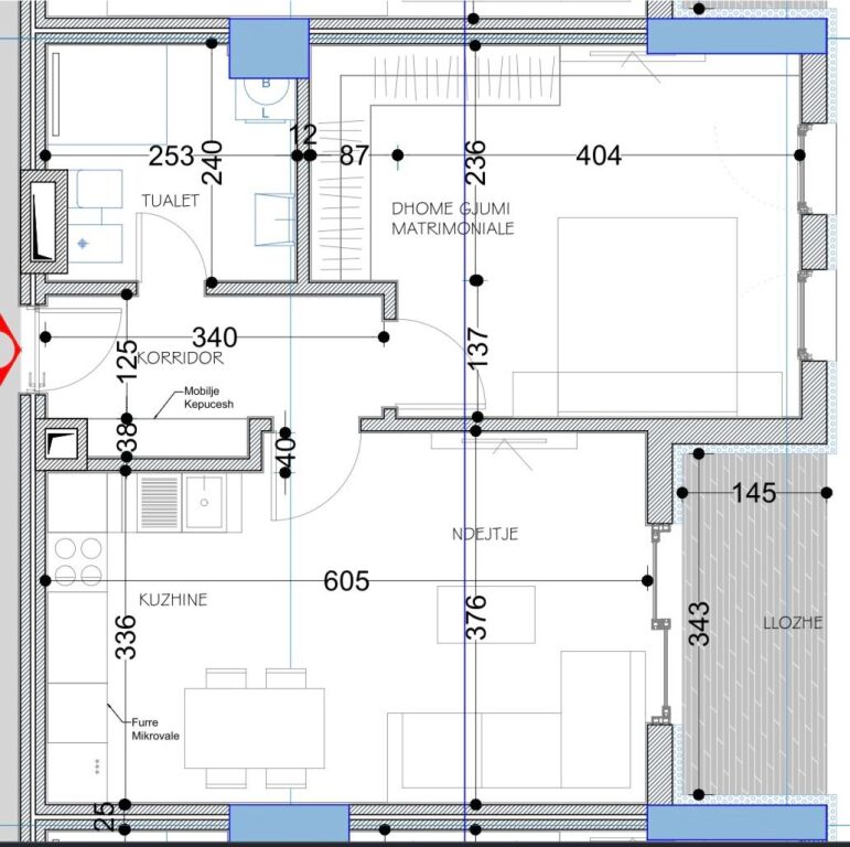 Apartament 1+1 ne shitje! 7’780’500 All / PAGESE ME KESTE!