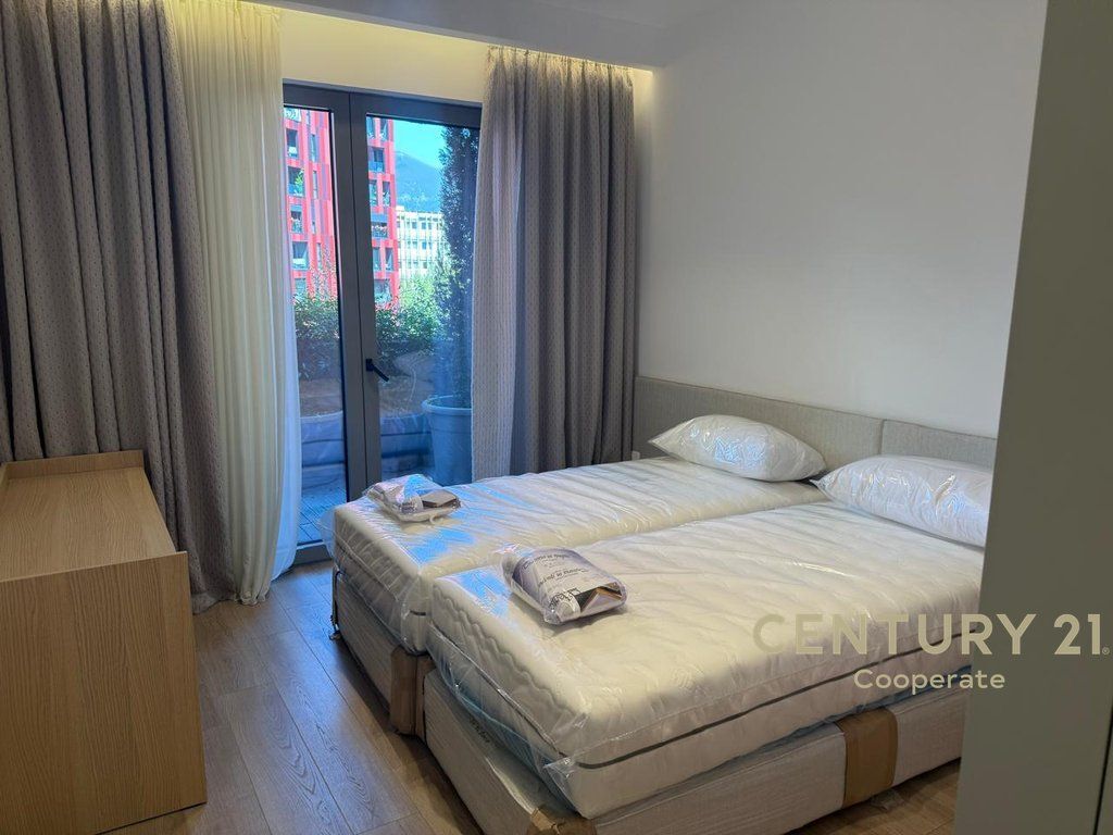 Modern 2+1+2 apartment for rent in Lion Residence, near Air Albania Stadium.