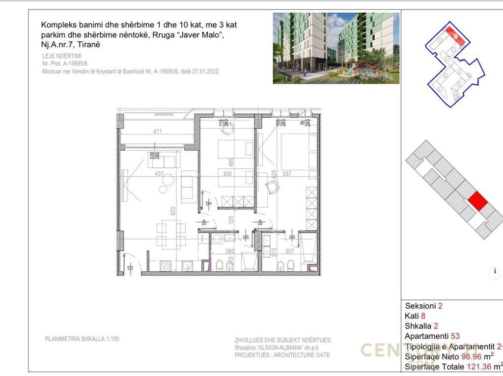 RIVERSIDE RESIDENCE SHESIM APARTAMENT 2+1+2 ! 218,500 €