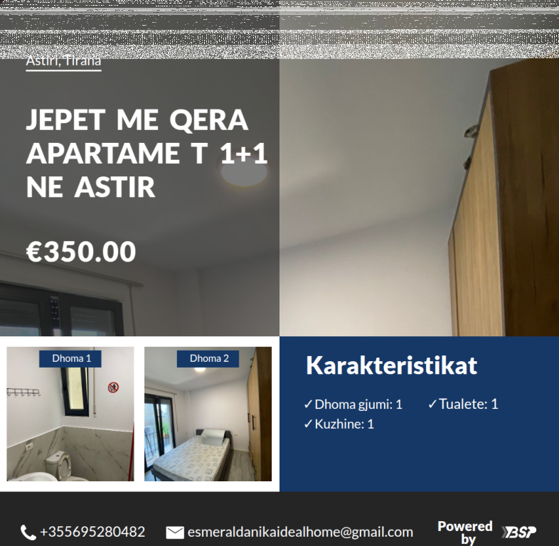 Affittasi appartamento 1+1 ad Astir