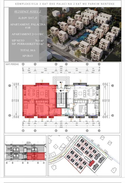 🏡 SHITET APARTAMENT 2+1 – ROSES RESIDENCE