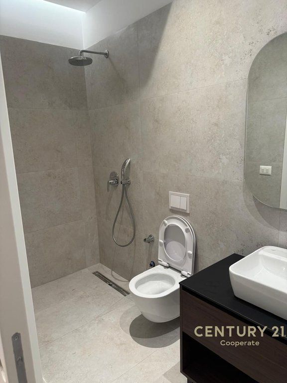 Modern 2+1+2 apartment for rent in Lion Residence, near Air Albania Stadium.