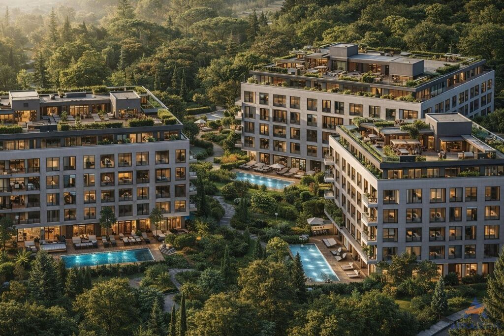 VENDESI APPARTAMENTO 2+1 "DHERMI" 357244 EURO