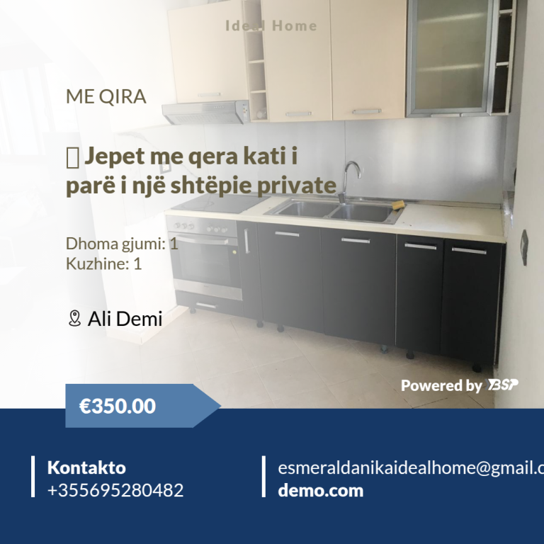 🏡 Primo piano di una casa privata in affitto ali demi