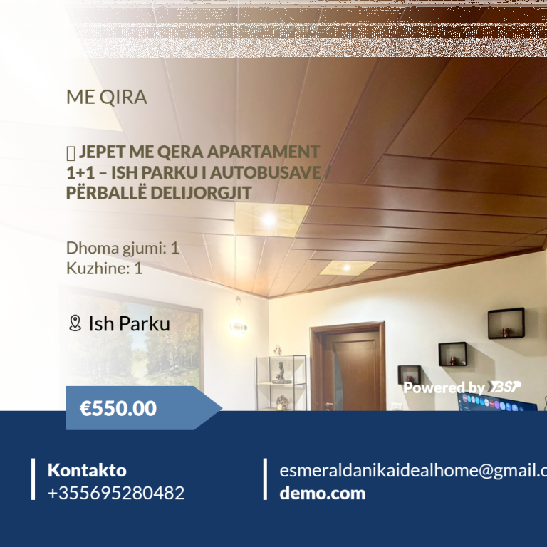 📍 Area: Tirana • “Dëshmorët e Fekenit” Street • Former Bus Park